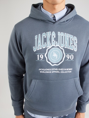 JACK & JONES - Sudadera 'JJMAKO' en azul