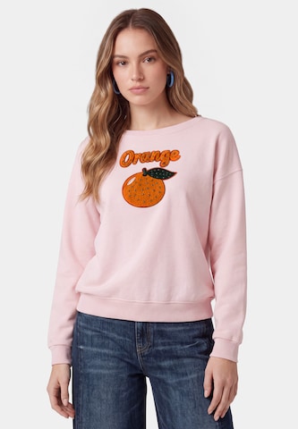 Sweat-shirt MYMO en rose : devant