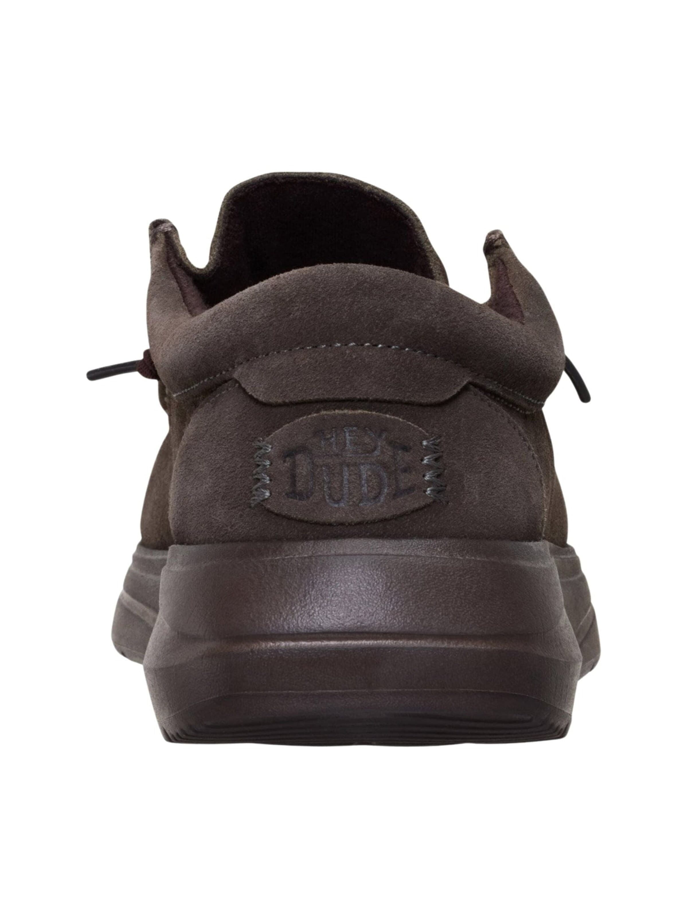 HEY DUDE Mockasin 'Wally COMF Suede' i brun