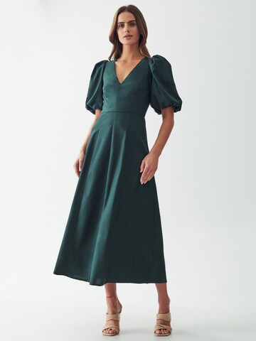 Willa Dress 'THERESE' in Green: front