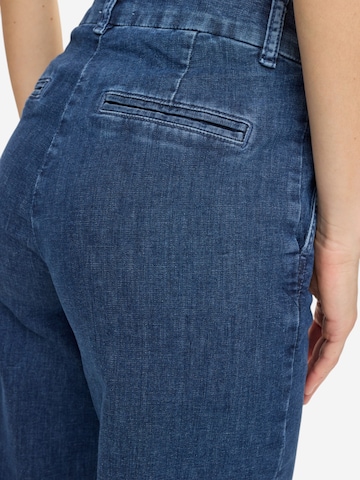 NÜMPH Wide Leg Jeans 'Amber' in Blau