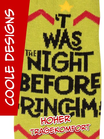 The Grinch Socken 'Twas the night before Grinchmas'‌ in Grün