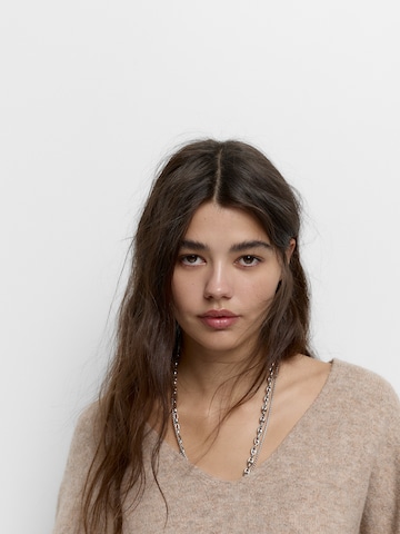 Pull&Bear Pullover in Braun