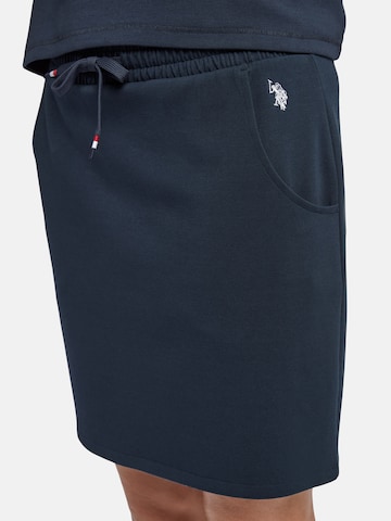 U.S. POLO ASSN. Sukně 'Evy' – modrá