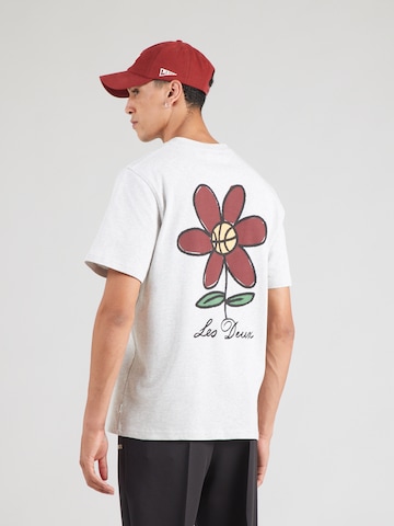 Les Deux - Camiseta 'Flower Basket' en gris: frente