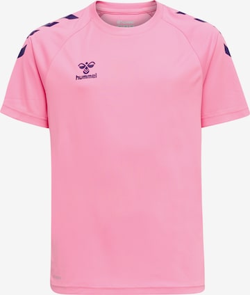 T-Shirt fonctionnel 'CORE XK' Hummel en rose : devant