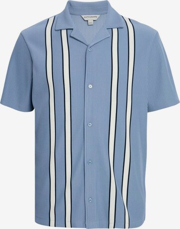 Marks & Spencer Regular fit Overhemd in Blauw: voorkant