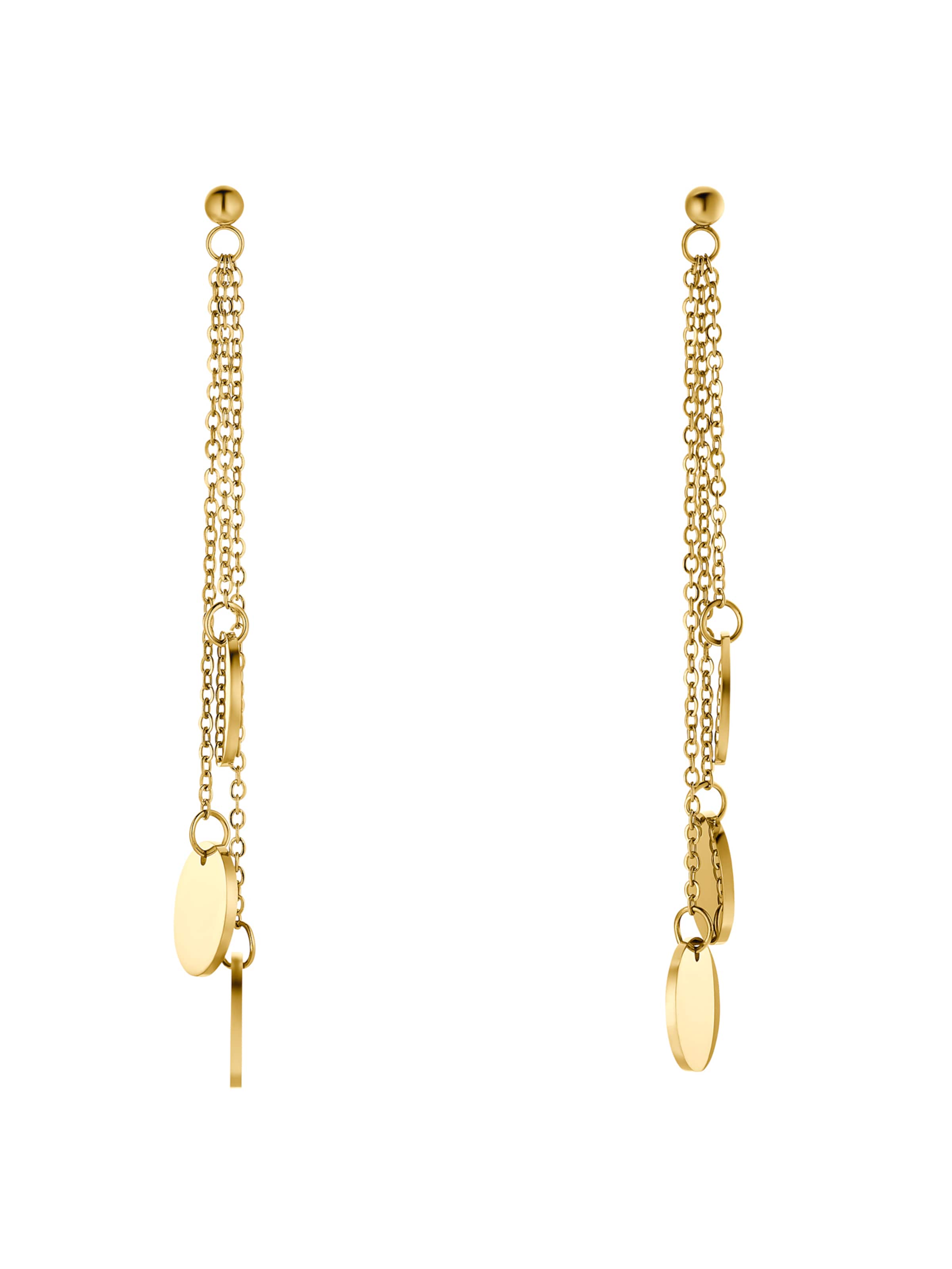 Heideman Ohrringe 'Janna' in Gold: Vorderseite