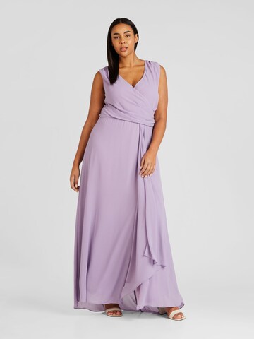 TFNC Plus - Vestido de festa 'YIDA' em roxo