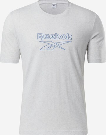 Reebok T-Shirt 'Vector' in Weiß: predná strana