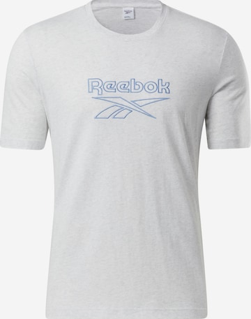 Reebok Shirt 'Vector' in Wit: voorkant