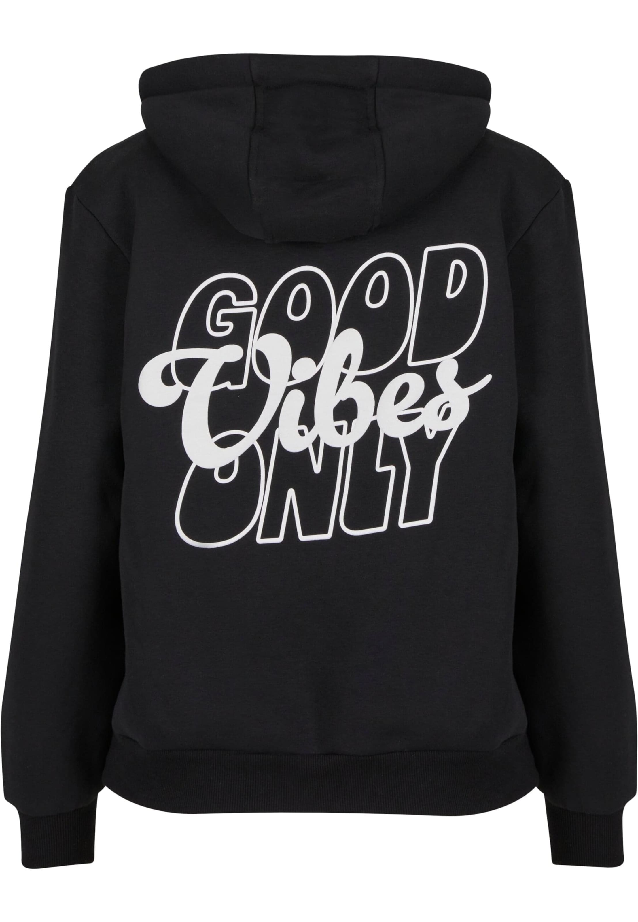 Miss Tee Sweatshirt 'Good Vibes' in Black