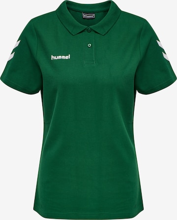 Hummel - Camisa em verde: frente