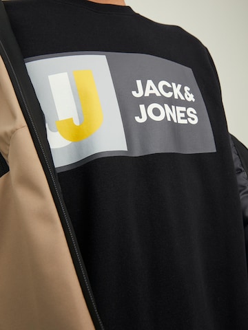 JACK & JONES Mikina 'Logan' – černá