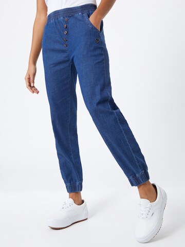 Alife and Kickin Tapered Trousers 'Alexis' in Blue: front