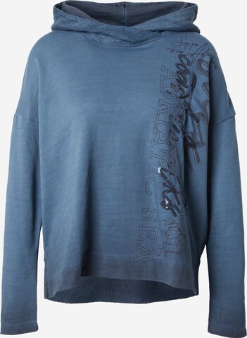 Sweat-shirt Soccx en bleu : devant