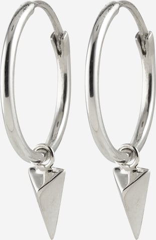 ELLI Earrings 'Dreieck' in Silver: front