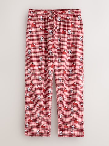 Pijama lungă de la Next pe roșu
