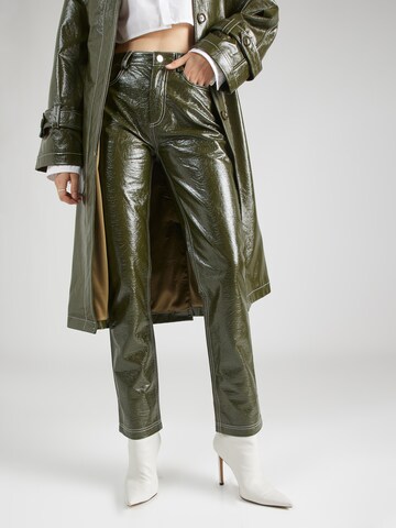 Hosbjerg Regular Trousers 'Lucia' in Green: front