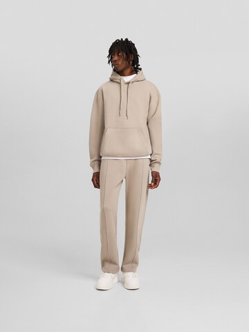 Bershka Sweatsuit in Beige