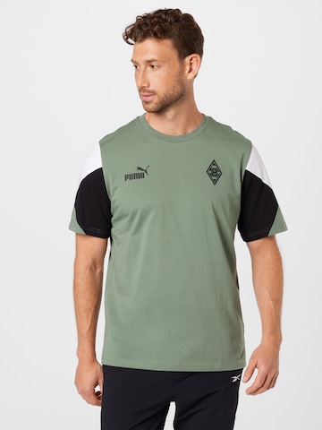 T-Shirt fonctionnel PUMA en vert : devant