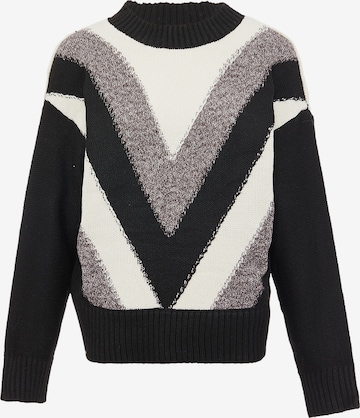 juoda FENIA Megztinis: priekis