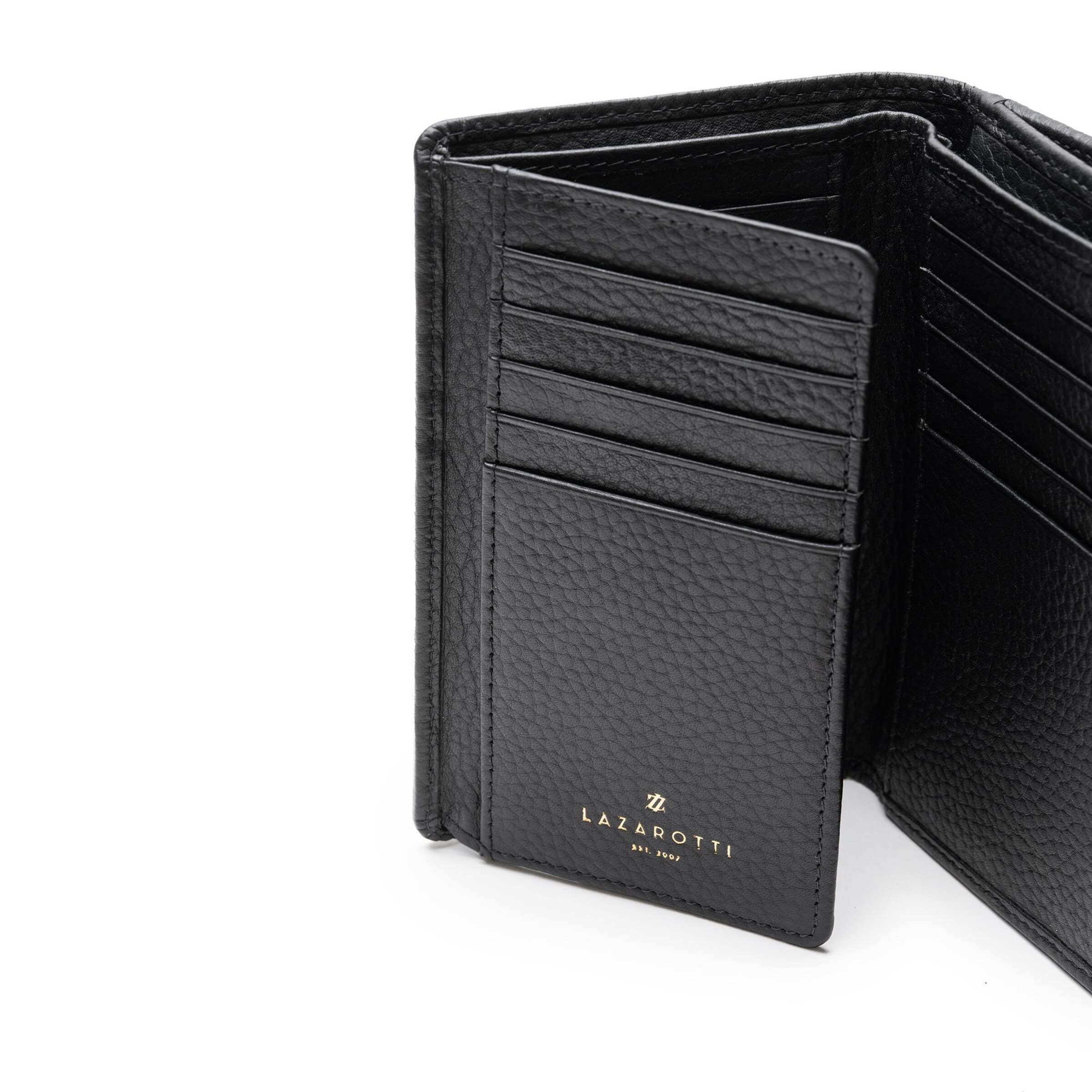 Porte-monnaies 'Bologna' Lazarotti en noir