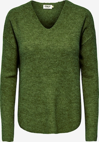 ONLY Sweater 'ONLCamilla' in Green: front