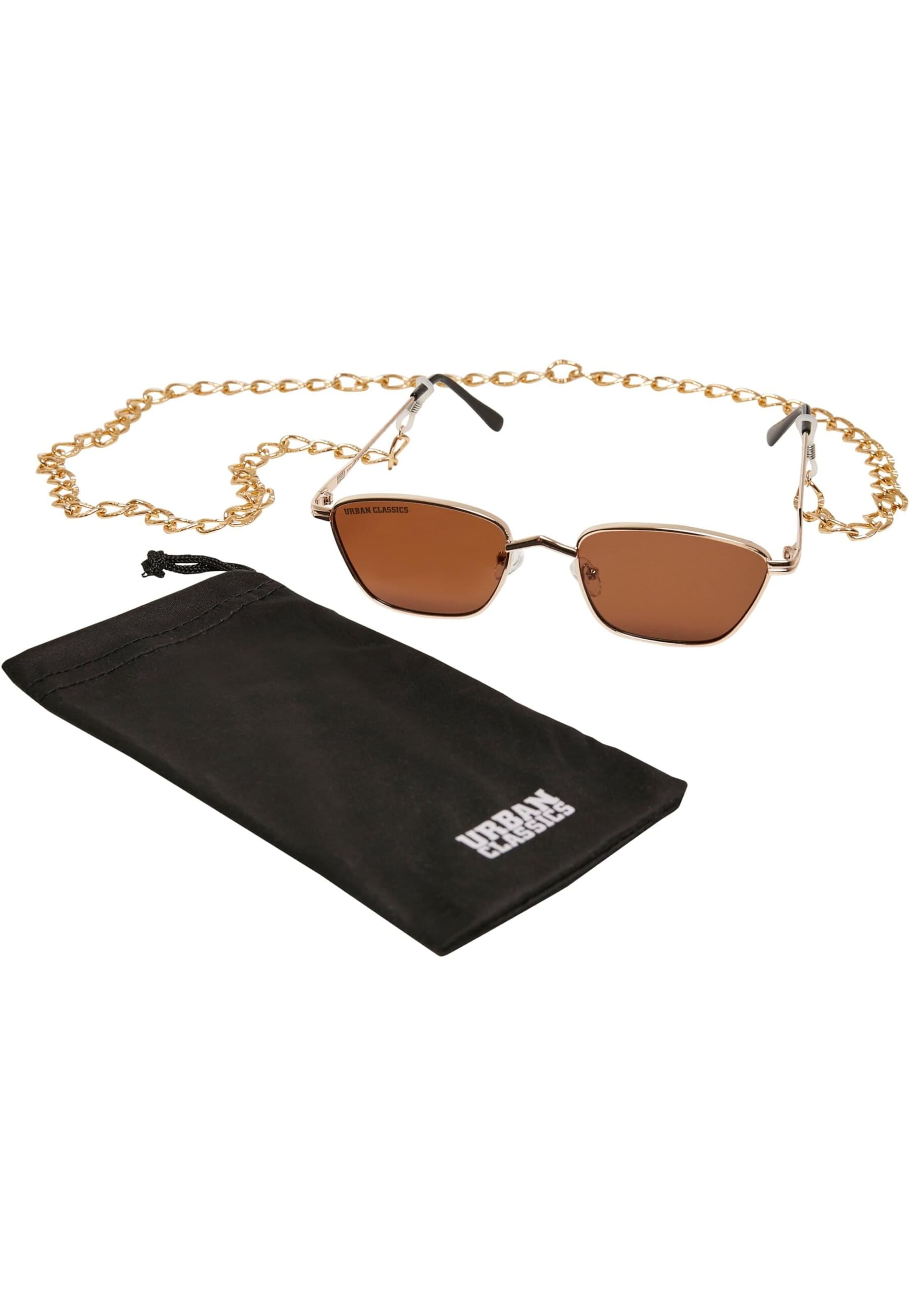 Urban Classics Sunglasses 'Kalymnos' in Gold: front