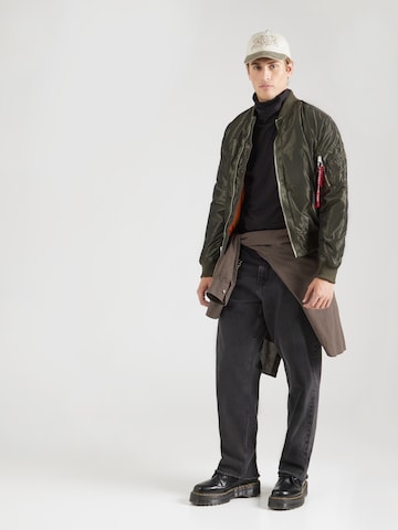 ALPHA INDUSTRIES Демисезонная куртка 'MA-1 VF Iridium' в Зеленый