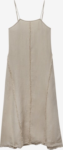 Pull&BearLjetna haljina - bež boja: prednji dio