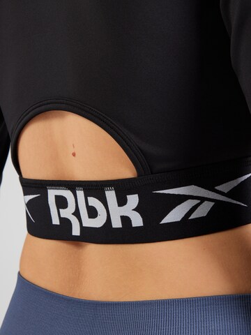 Reebok Sportshirt in Schwarz