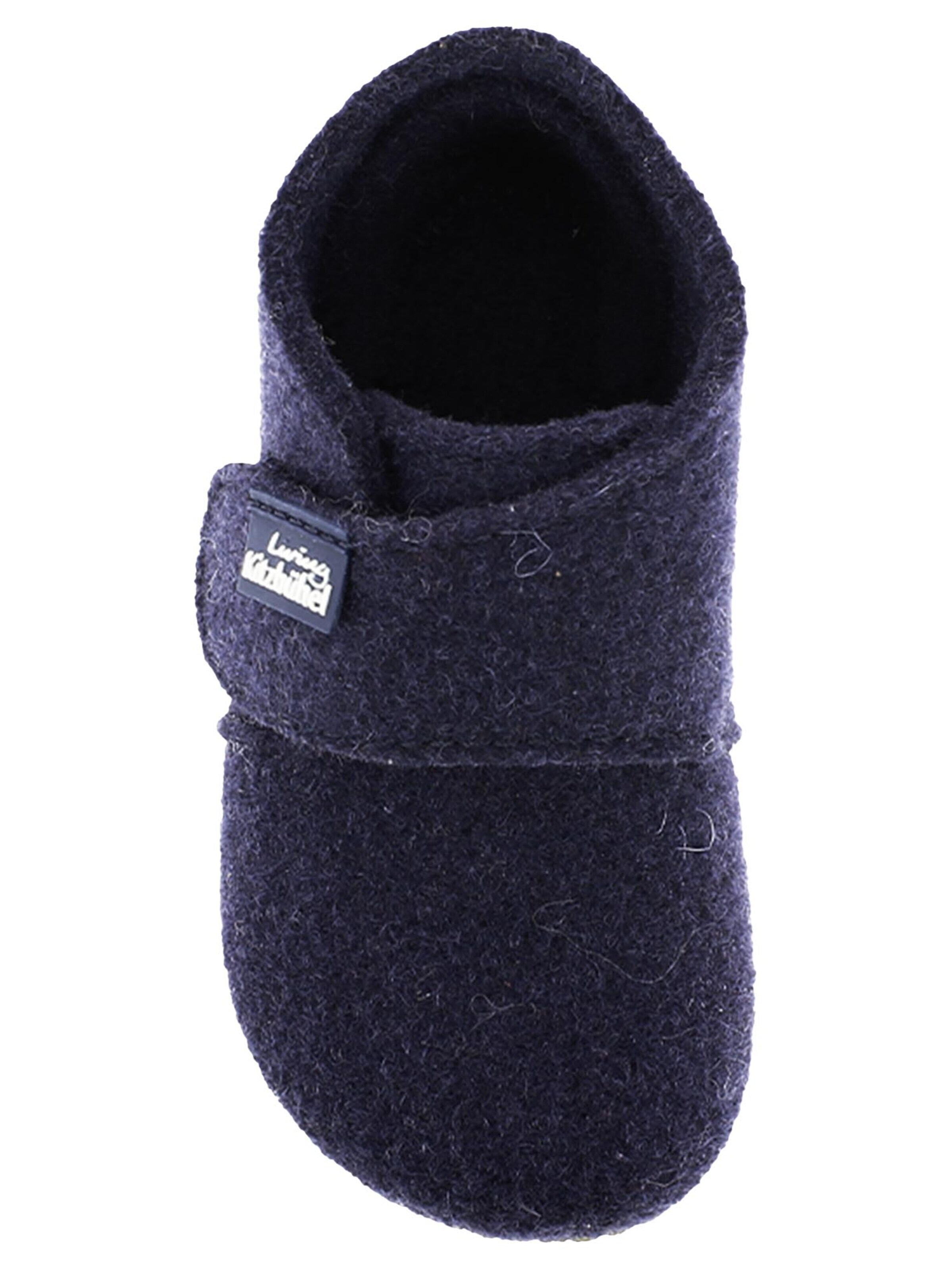 Living Kitzbühel Huisschoenen 'Filz' in Blauw