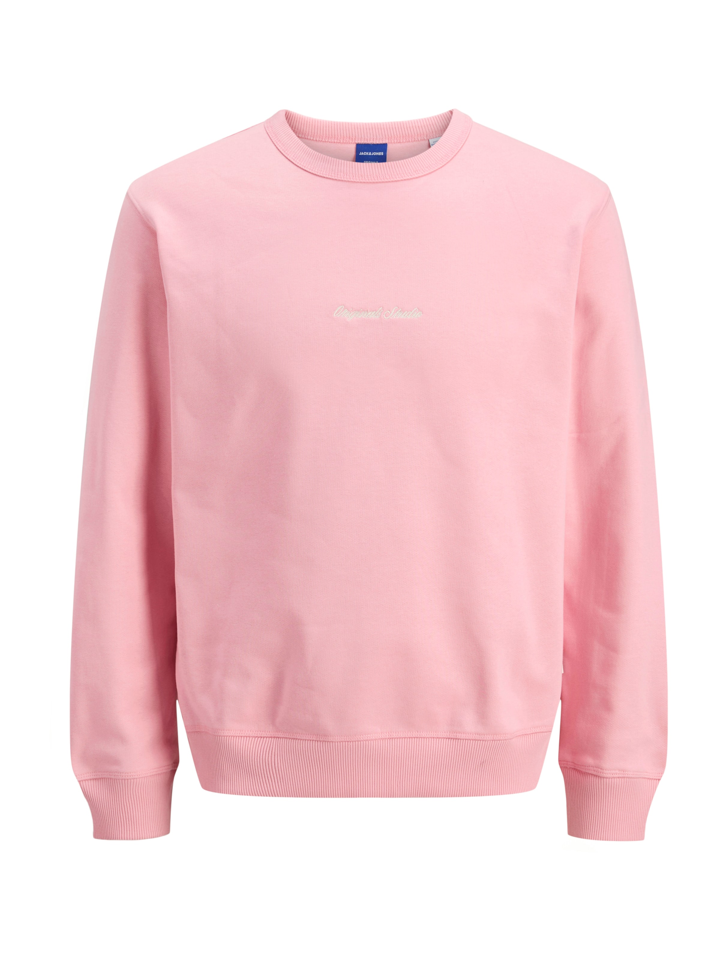 JACK & JONES Sweatshirt 'JORNorrebro' in Pink: front