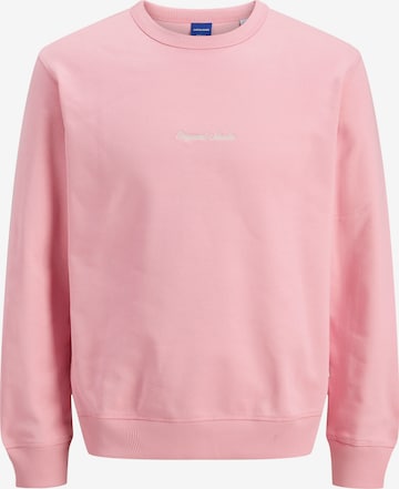 JACK & JONES Свитшот 'JORNorrebro' в Ярко-розовый: спереди