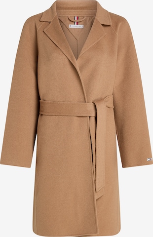 Manteau mi-saison TOMMY HILFIGER en beige : devant