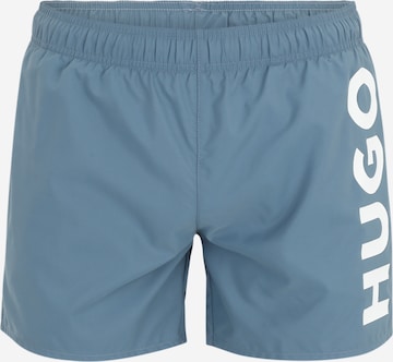 Shorts de bain 'ABAS' HUGO en bleu : devant