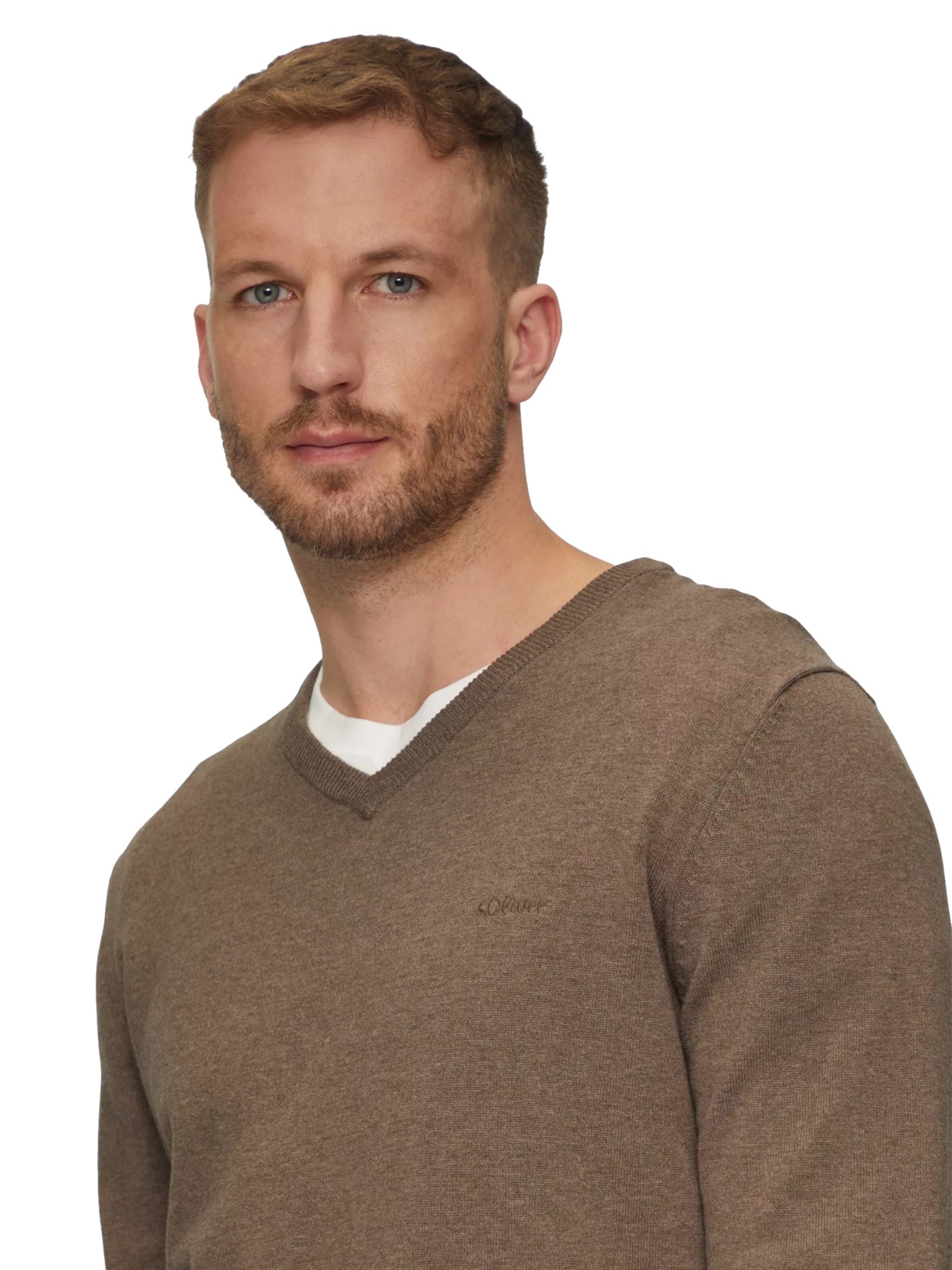 s.Oliver Pullover in Braun