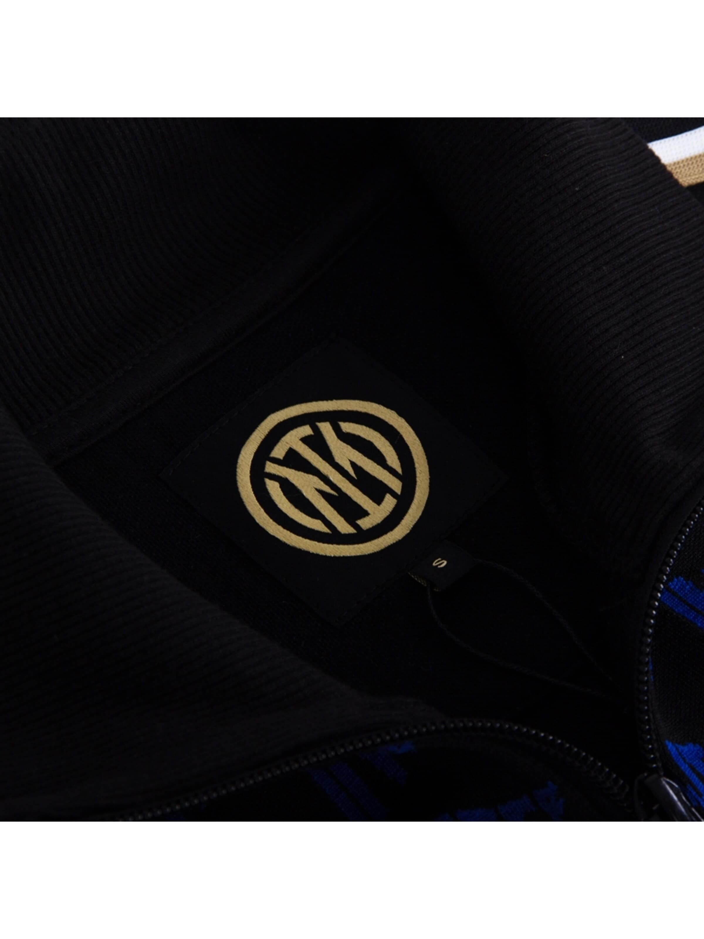 COPA FOOTBALL Sportjas 'FC Internazionale All Over Pattern Jack' in Zwart