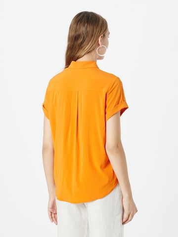 Samsøe Samsøe - Blusa 'Majan' en naranja