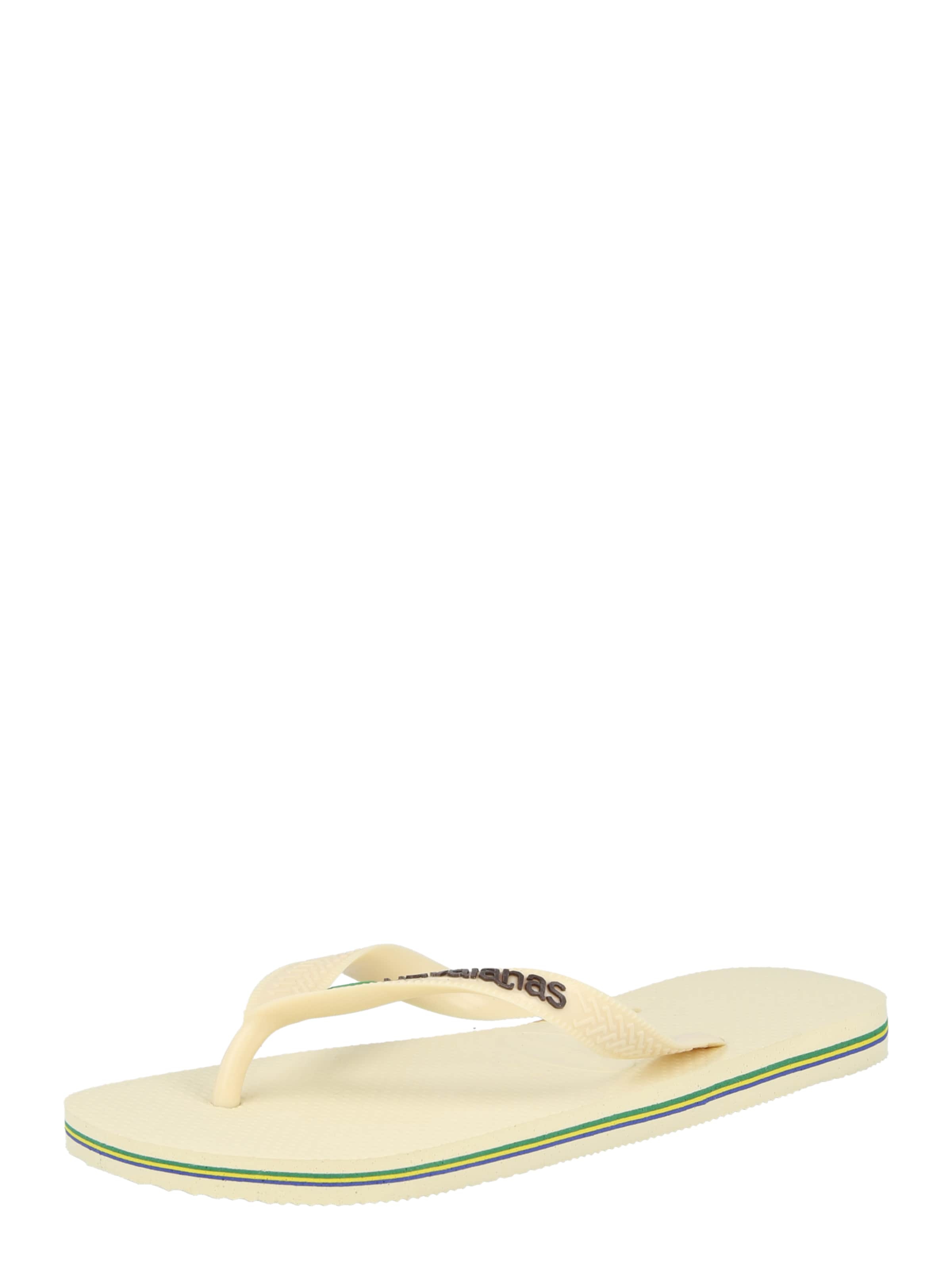 Infradito 'BRASIL' di HAVAIANAS in giallo: frontale