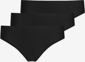 SNOCKS Slip 'Hipster' in Schwarz: Vorderseite