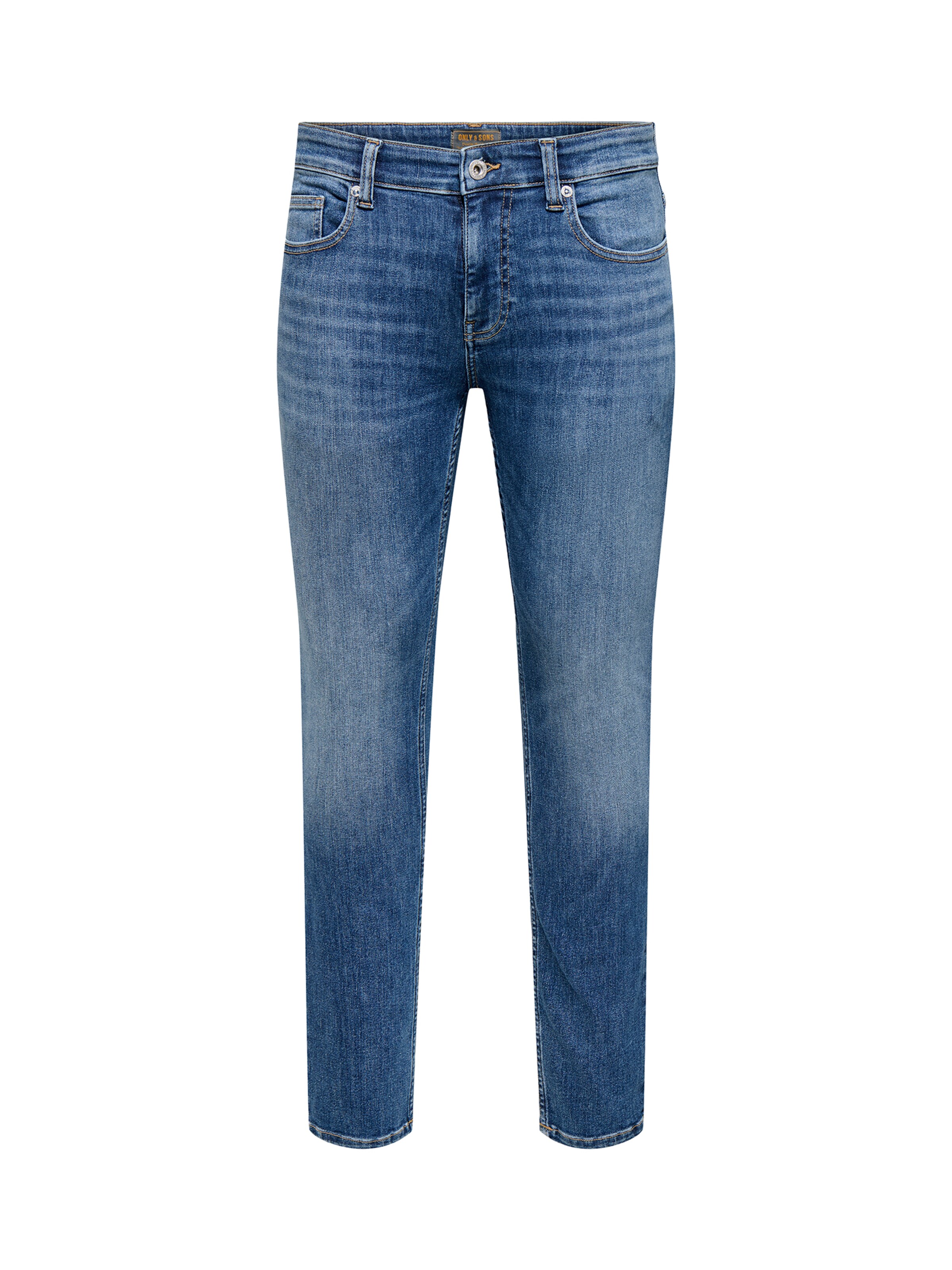 Only & Sons Skinny Jeans 'ONSWARP' in Blue: front