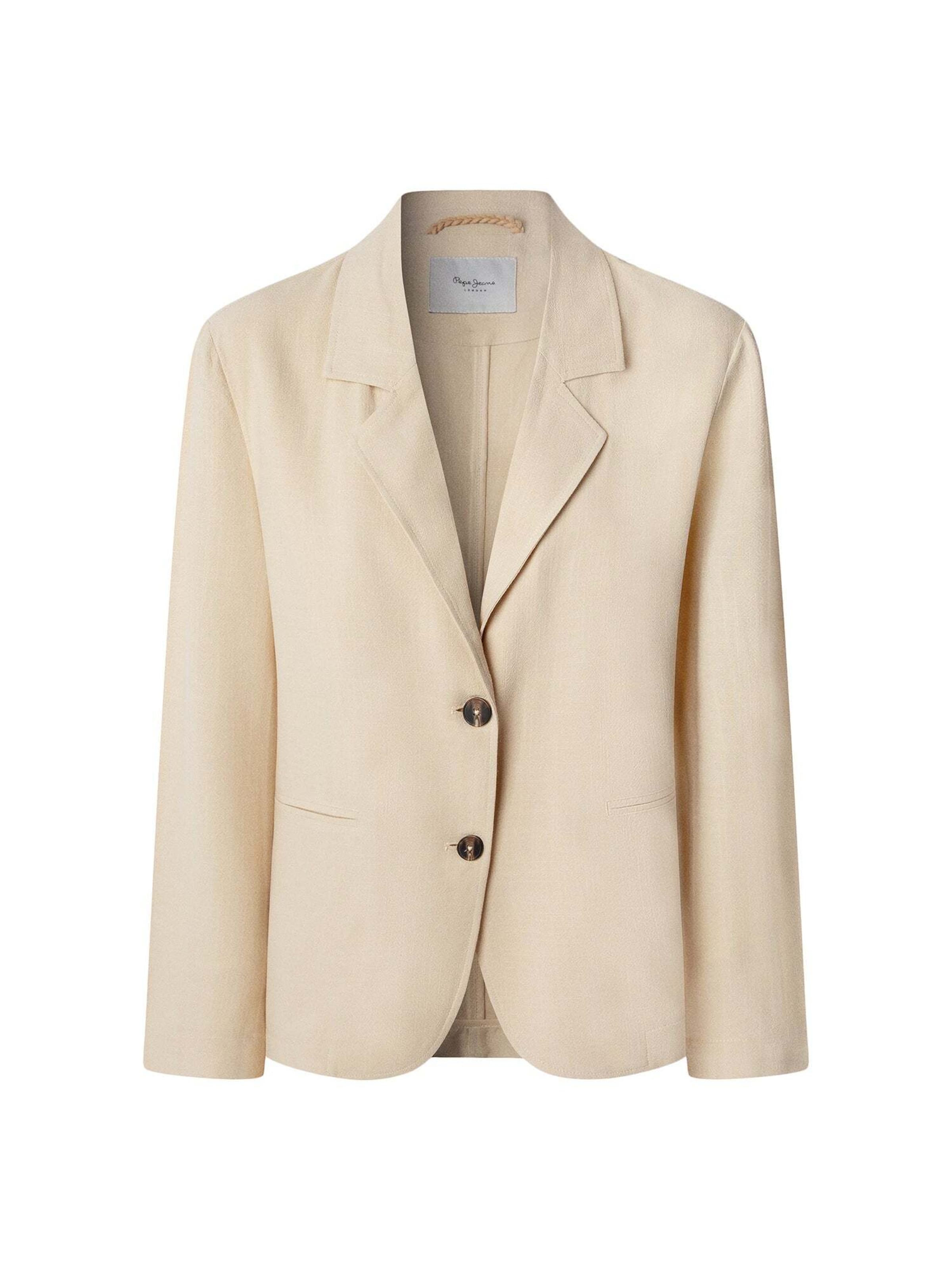 Pepe Jeans Blazers 'Stella' in Beige: voorkant