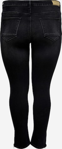 ONLY Carmakoma - Slimfit Calças de ganga 'Karla' em preto