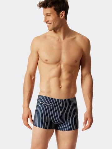 SCHIESSER Badehose in Blau