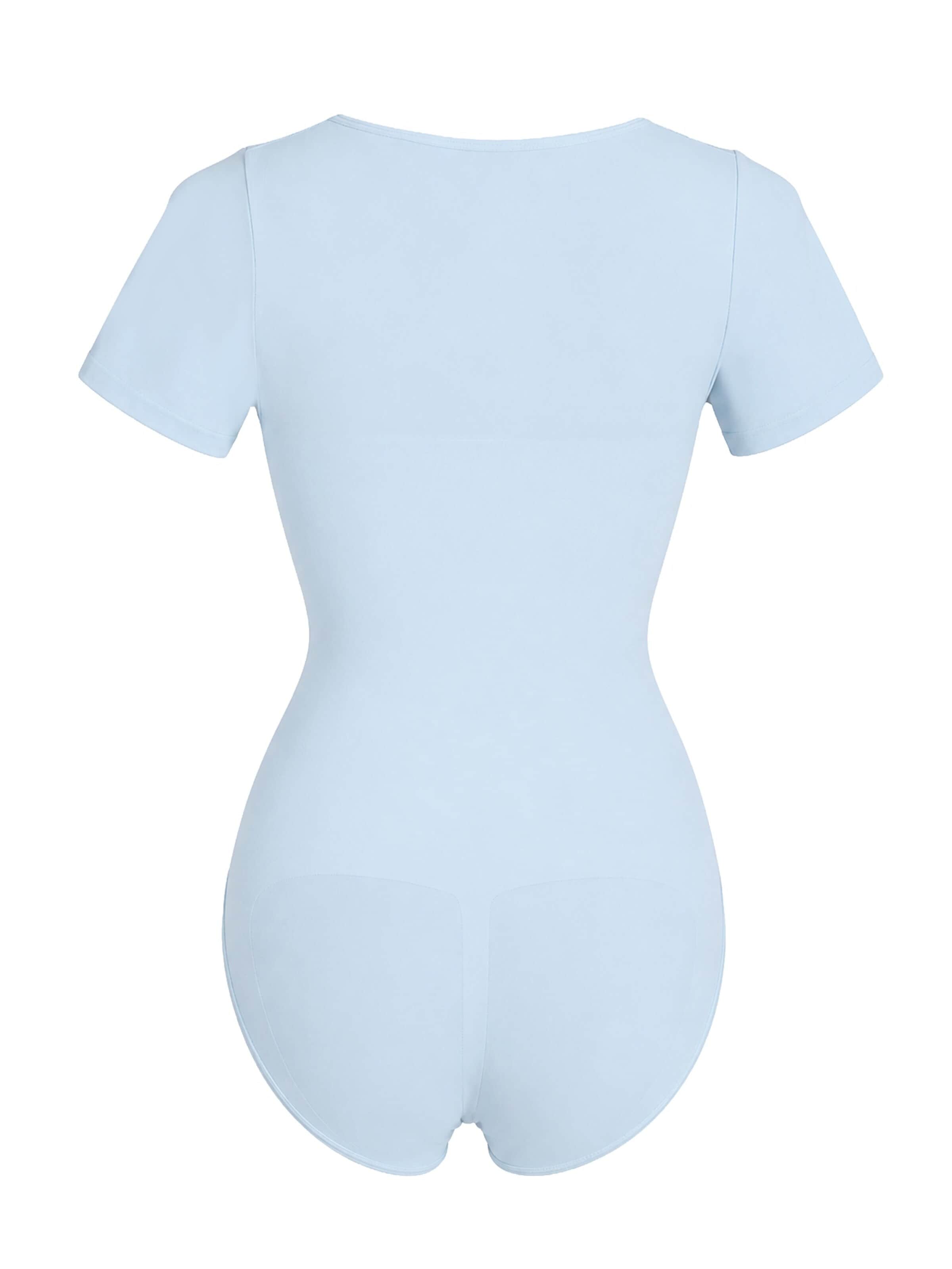 cfab Shapingbody 'Tshirt Sculpting Bodysuit with Slip'‌‌‌‌‌‌‌‌‌ in Blau