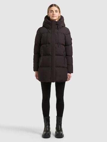 khujo Jacke 'Drown2' in Lila