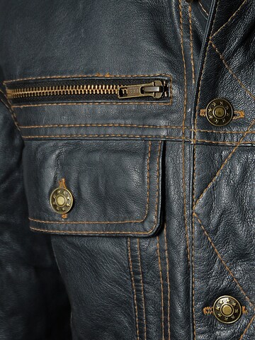 Veste mi-saison 'Lederjacke im Jeans Jacken Style' Be  Noble en bleu
