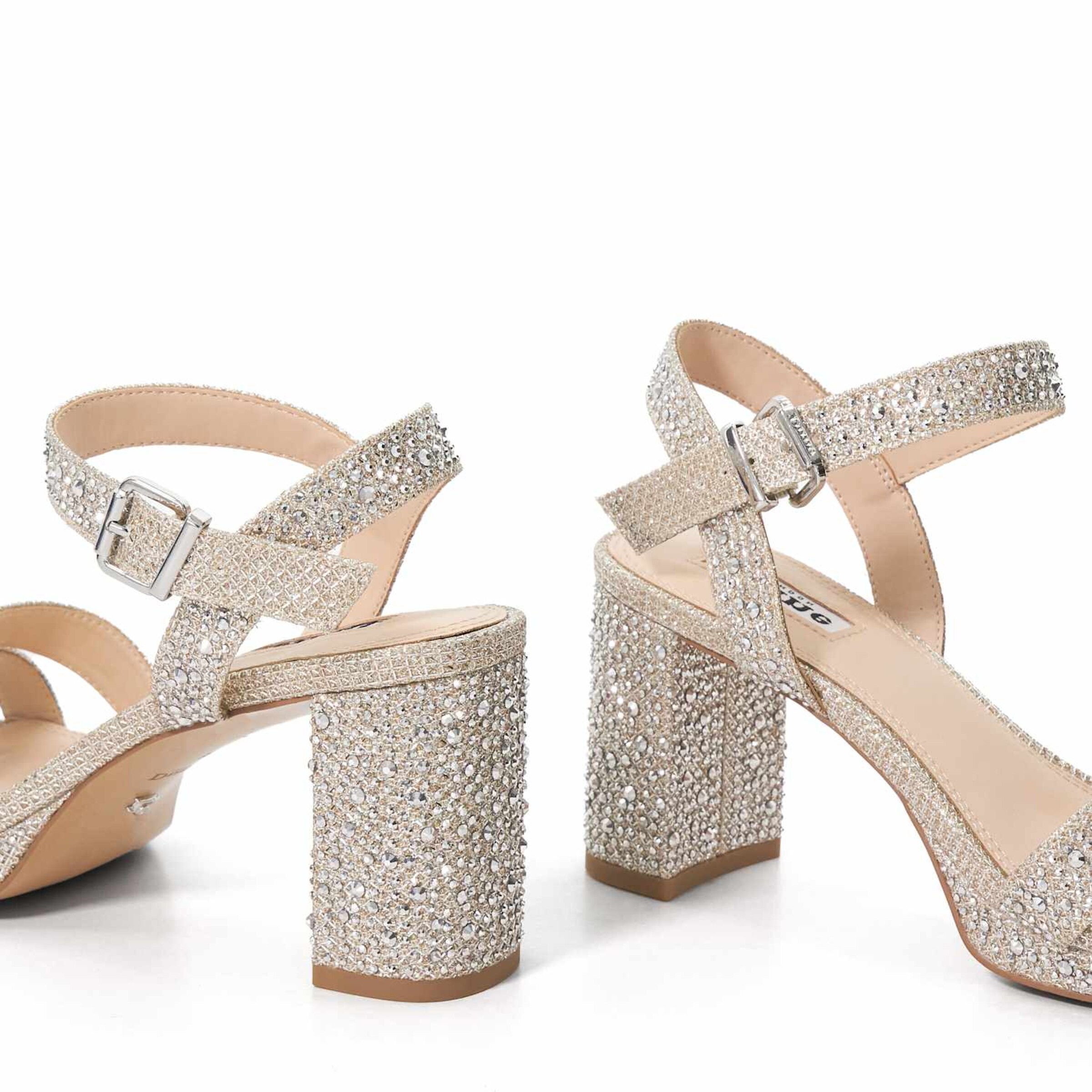 Sandales à lanières 'Manifesting' Dune LONDON en or